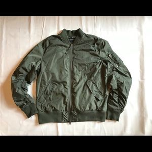 Pacsun bomber jacket green